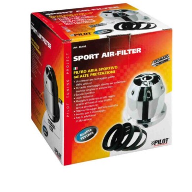 06109-C-01.JPG Filtro Aria Chrome Look Filtri Sportivi Filtri Aria Universali