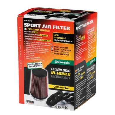06116-C-01.JPG Filtro Aria Conico Fibra Di Cotone Filtri Sportivi Filtri Aria Universali