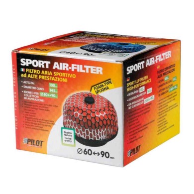 06120-S-01.JPG Af 4 Filtro Aria In Spugna Rosso Filtri Sportivi Filtri Aria Universali