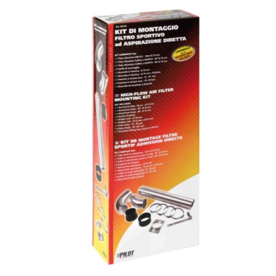 06140-C-01.JPG Kit Di Montaggio Filtro Sportivo Ad Aspirazione Diretta Raccordi Filtri Aria Universali
