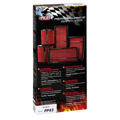 06413-S-01.JPG Filtro Aria Pilot Performance Pp43 Duster-logan-sandero-almera-kubistar-clio-kangoo Express-modus-twingo Filtri S