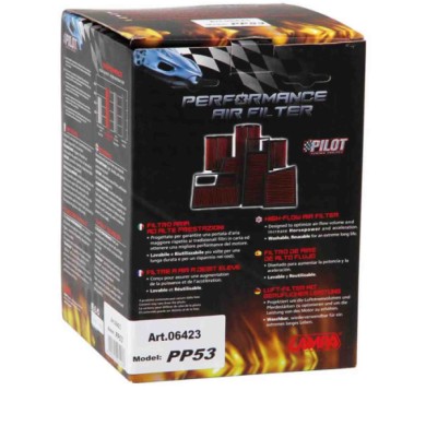 06423-S-02.JPG Filtro Aria Pilot Performance Pp53 C-max-focus / Cabrio / Sw-focus / Sw-kuga-3-5-c30-c70-s40-v40-v40 Cross-countr