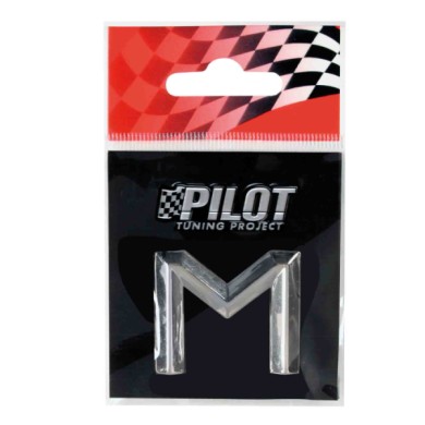 07073-S-01.JPG 3d Letters Type 2 (26 Mm) M Lettere E Numeri Adesivi