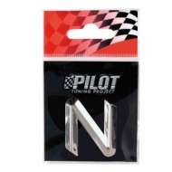 3d Letters Type 2 (26 Mm) N Lettere E Numeri Adesivi