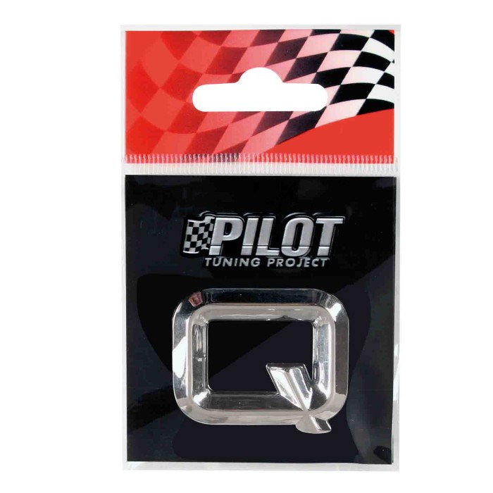 07077-S-01.JPG 3d Letters Type 2 (26 Mm) Q Lettere E Numeri Adesivi