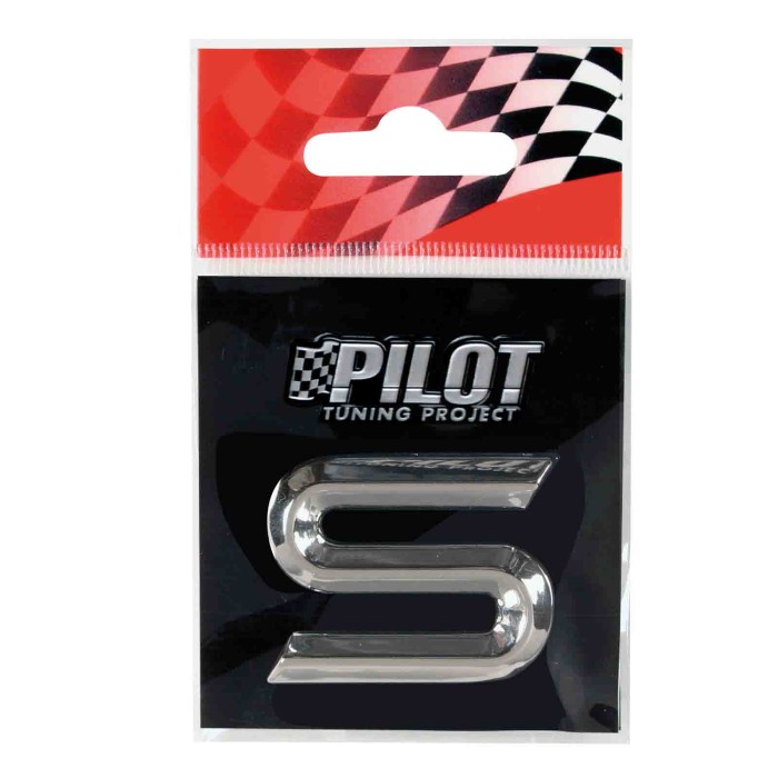 07079-S-01.JPG 3d Letters Type 2 (26 Mm) S Lettere E Numeri Adesivi