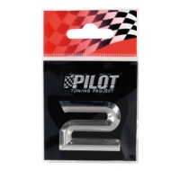 07089-S-01.JPG 3d Letters Type 2 (26 Mm) 2 Lettere E Numeri Adesivi