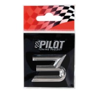 3d Letters Type 2 (26 Mm) 3 Lettere E Numeri Adesivi