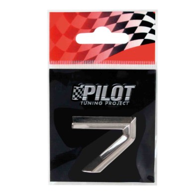 07094-S-01.JPG 3d Letters Type 2 (26 Mm) 7 Lettere E Numeri Adesivi