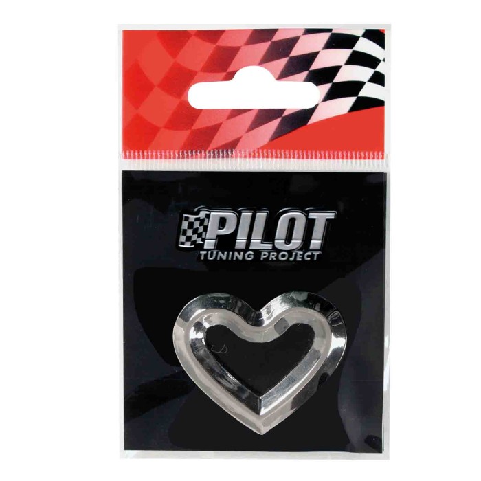 07108-S-01.JPG 3d Letters Type 2 (26 Mm) Cuore Lettere E Numeri Adesivi