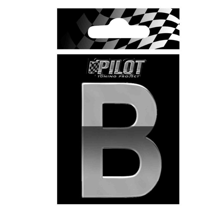 07111-S-01.JPG 3d Letters Type 4 (70 Mm) B Lettere E Numeri Adesivi