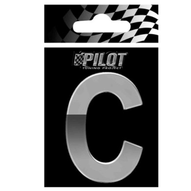 07112-S-01.JPG 3d Letters Type 4 (70 Mm) C Lettere E Numeri Adesivi