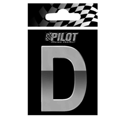 07113-S-01.JPG 3d Letters Type 4 (70 Mm) D Lettere E Numeri Adesivi