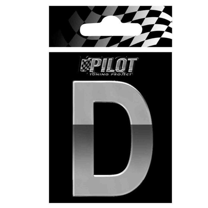 07113-S-01.JPG 3d Letters Type 4 (70 Mm) D Lettere E Numeri Adesivi