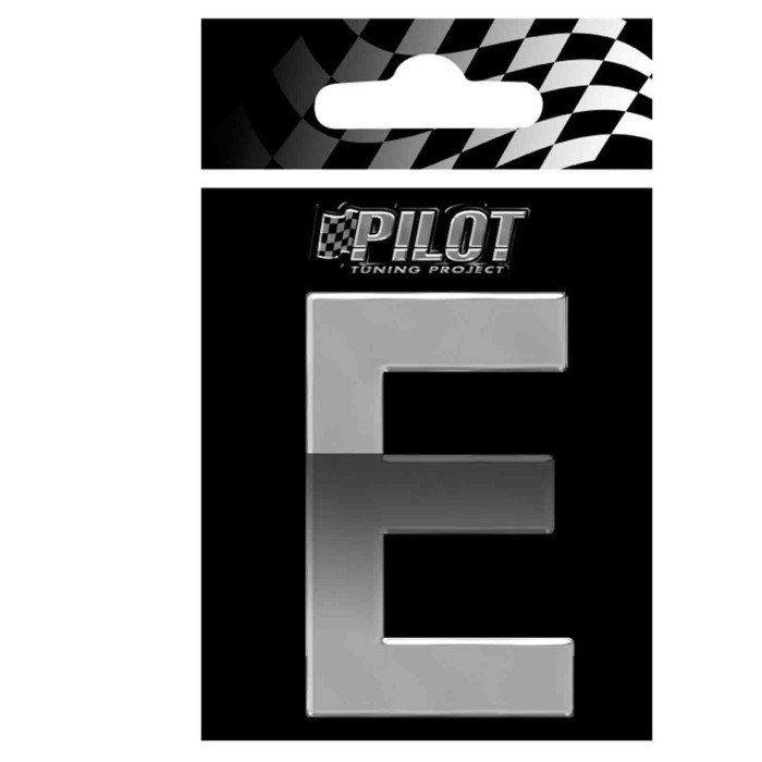 07114-S-01.JPG 3d Letters Type 4 (70 Mm) E Lettere E Numeri Adesivi