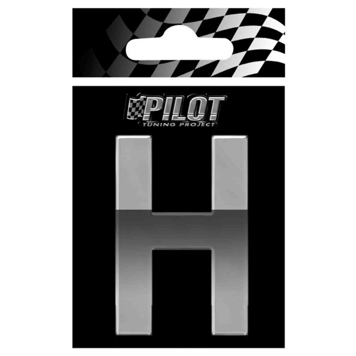 07117-S-01.JPG 3d Letters Type 4 (70 Mm) H Lettere E Numeri Adesivi