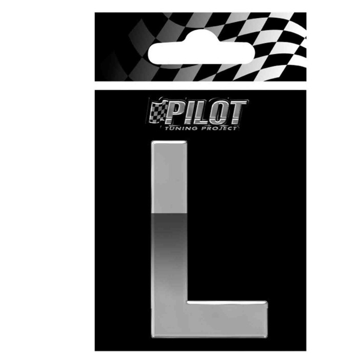 07121-S-01.JPG 3d Letters Type 4 (70 Mm) L Lettere E Numeri Adesivi