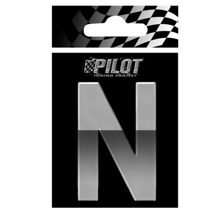 07123-S-01.JPG 3d Letters Type 4 (70 Mm) N Lettere E Numeri Adesivi