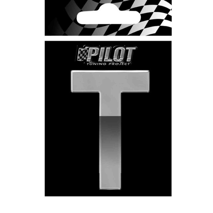 07129-S-01.JPG 3d Letters Type 4 (70 Mm) T Lettere E Numeri Adesivi