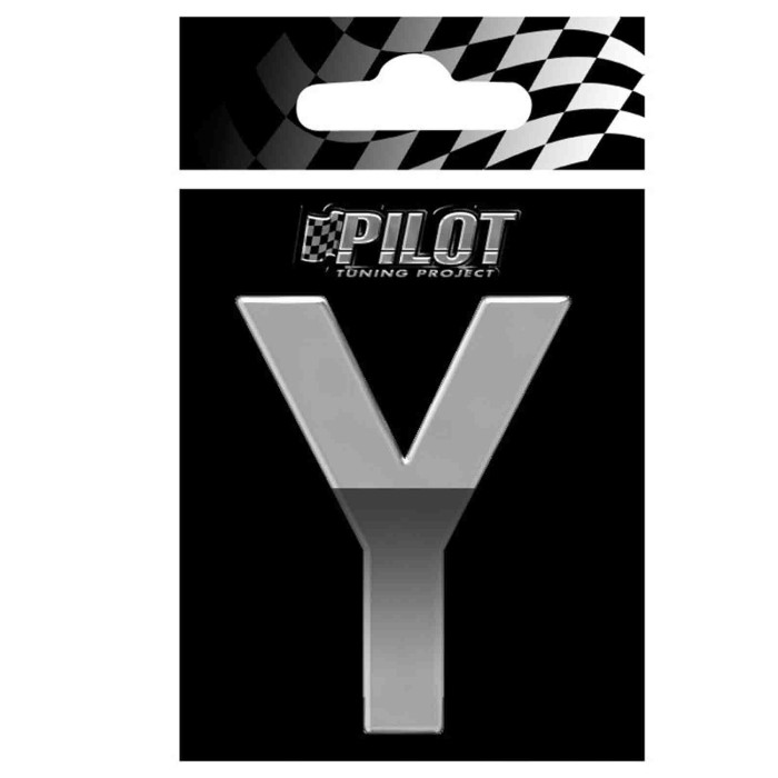 07134-S-01.JPG 3d Letters Type 4 (70 Mm) Y Lettere E Numeri Adesivi