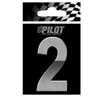 3d Letters Type 4 (70 Mm) 2 Lettere E Numeri Adesivi