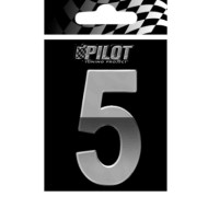 3d Letters Type 4 (70 Mm) 5 Lettere E Numeri Adesivi