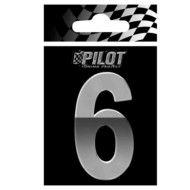 3d Letters Type 4 (70 Mm) 6 Lettere E Numeri Adesivi