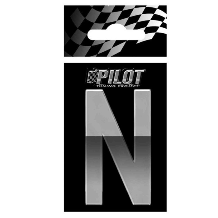 07173-S-01.JPG 3d Letters Type 5 (56 Mm) N Lettere E Numeri Adesivi