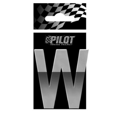 07182-S-01.JPG 3d Letters Type 5 (56 Mm) W Lettere E Numeri Adesivi