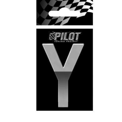 07184-S-01.JPG 3d Letters Type 5 (56 Mm) Y Lettere E Numeri Adesivi