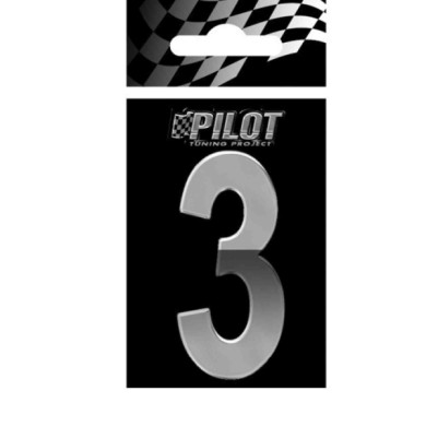 07189-S-01.JPG 3d Letters Type 5 (56 Mm) 3 Lettere E Numeri Adesivi