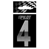 07190-S-01.JPG 3d Letters Type 5 (56 Mm) 4 Lettere E Numeri Adesivi