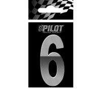 3d Letters Type 5 (56 Mm) 6 Lettere E Numeri Adesivi