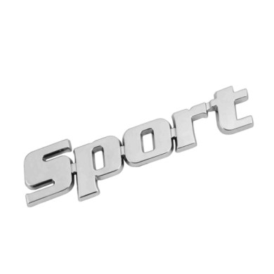 07203-C-01.JPG Emblema 3d Cromato Sport Emblema 3d Cromato Emblemi 3d