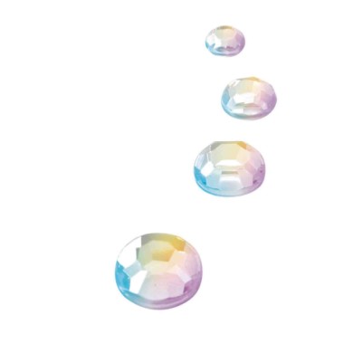 07336-C-01.JPG Crystal Mania 59 Pz Arcobaleno Ornamenti Adesivi Profili E Ornamenti