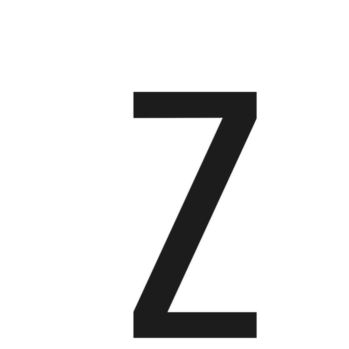 07676-S-01.JPG Spell It Caratteri Alfanumerici Adesivi 60x30 Mm Z Portatarga Targhe E Contrassegni