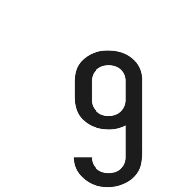 07685-S-01.JPG Spell It Caratteri Alfanumerici Adesivi 60x30 Mm 9 Portatarga Targhe E Contrassegni