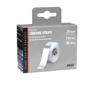 07696-S-01.JPG Maniac Chrome Stripe 10 M 20 Mm Profili Profili E Ornamenti