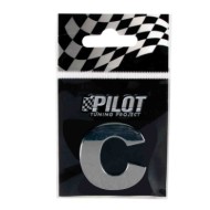 07863-S-01.JPG 3d Letters Type 3 (28 Mm) C Lettere E Numeri Adesivi