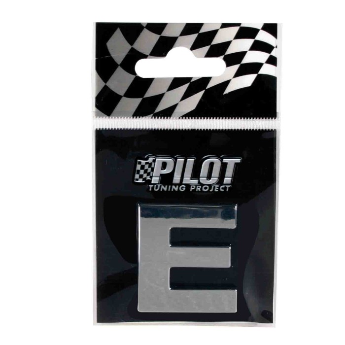 07865-S-01.JPG 3d Letters Type 3 (28 Mm) E Lettere E Numeri Adesivi