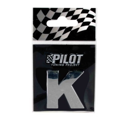 07871-S-01.JPG 3d Letters Type 3 (28 Mm) K Lettere E Numeri Adesivi