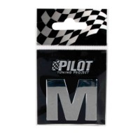 07873-S-01.JPG 3d Letters Type 3 (28 Mm) M Lettere E Numeri Adesivi