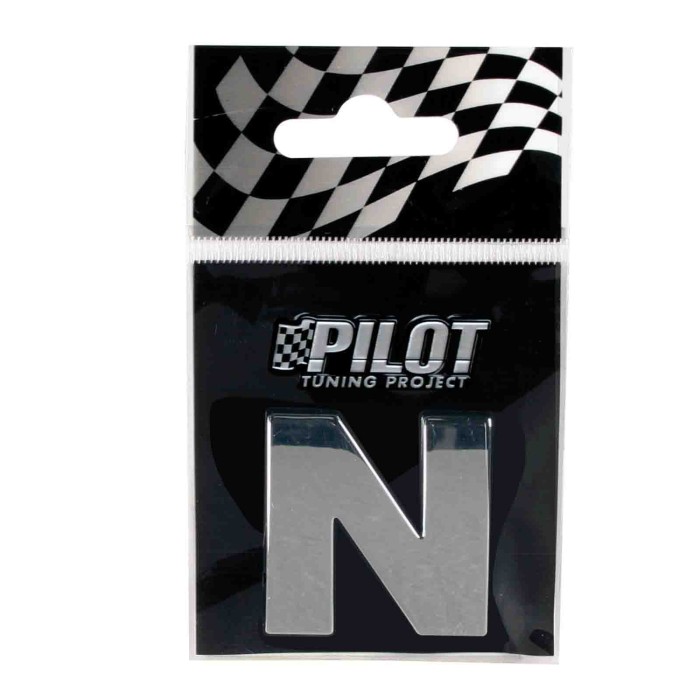 07874-S-01.JPG 3d Letters Type 3 (28 Mm) N Lettere E Numeri Adesivi