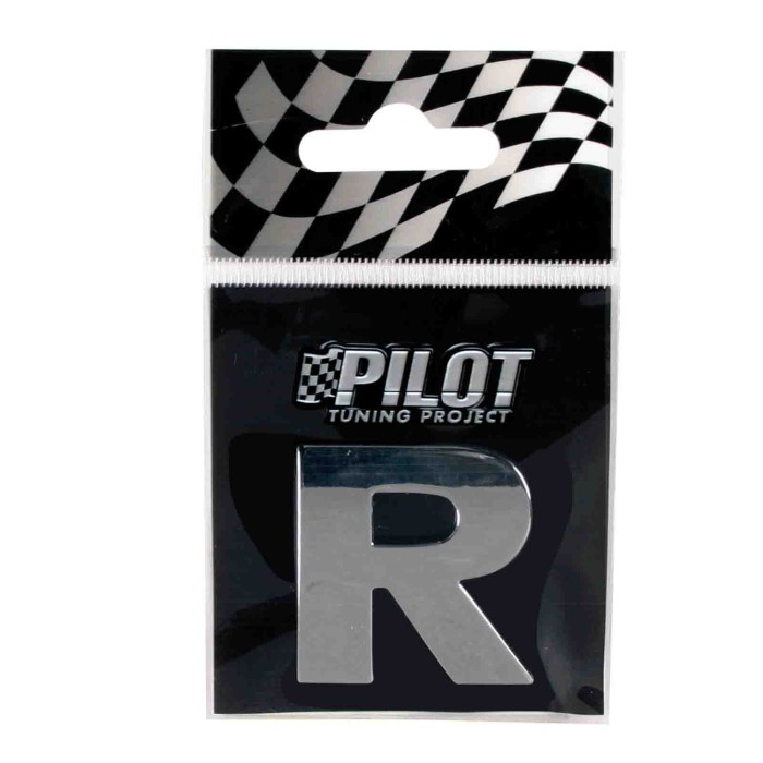 07878-S-01.JPG 3d Letters Type 3 (28 Mm) R Lettere E Numeri Adesivi