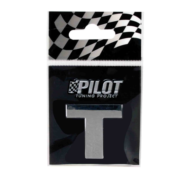 07880-S-01.JPG 3d Letters Type 3 (28 Mm) T Lettere E Numeri Adesivi