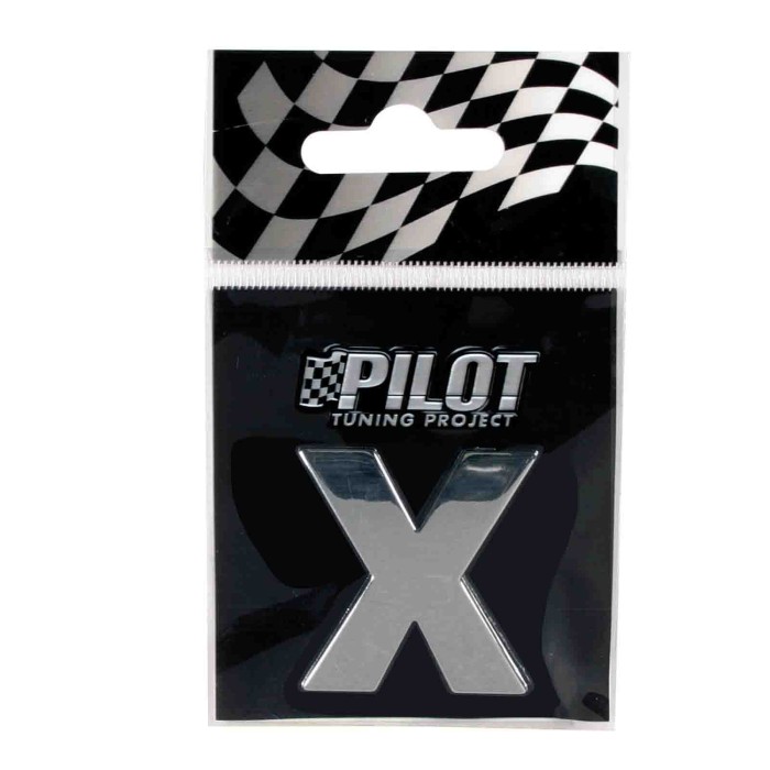 07884-S-01.JPG 3d Letters Type 3 (28 Mm) X Lettere E Numeri Adesivi