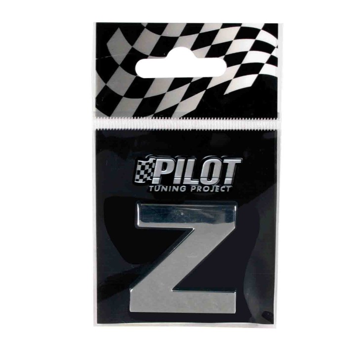07886-S-01.JPG 3d Letters Type 3 (28 Mm) Z Lettere E Numeri Adesivi