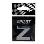 07886-S-01.JPG 3d Letters Type 3 (28 Mm) Z Lettere E Numeri Adesivi