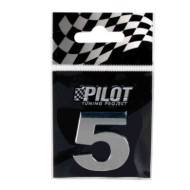 3d Letters Type 3 (28 Mm) 5 Lettere E Numeri Adesivi