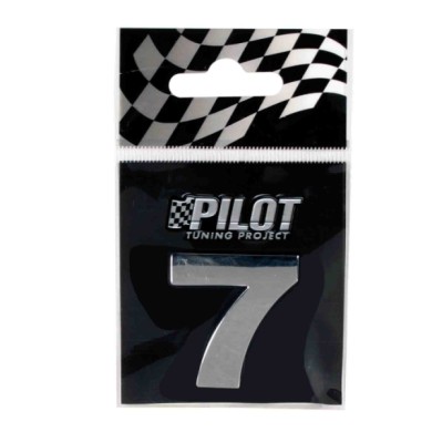 07894-S-01.JPG 3d Letters Type 3 (28 Mm) 7 Lettere E Numeri Adesivi